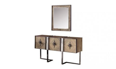 Voga Yatak Odası Aynalı Şifonyer