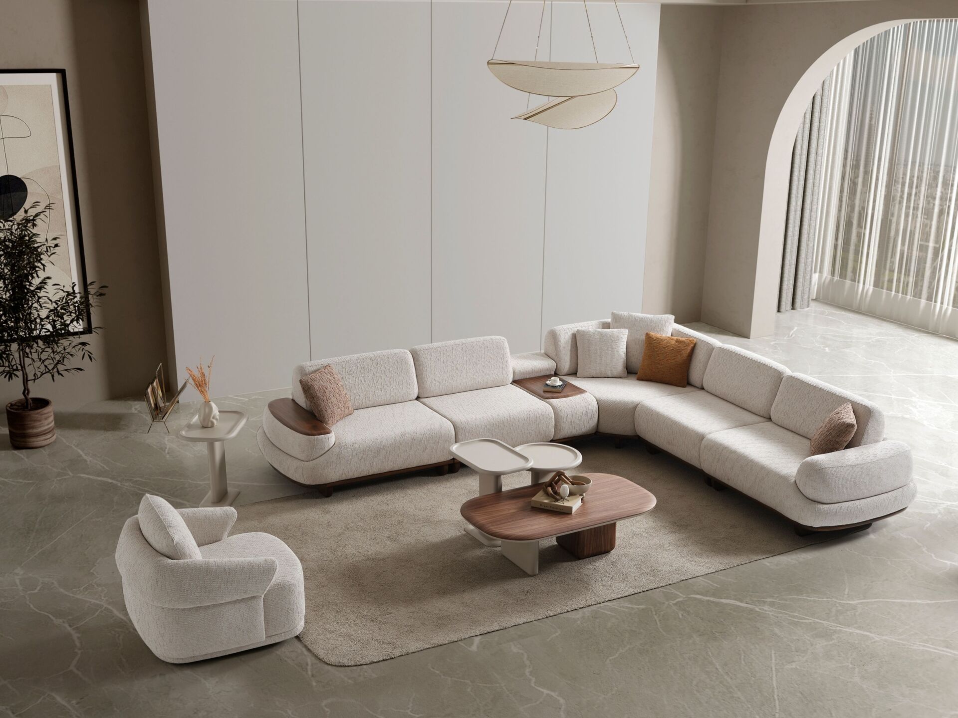 Kapodokya Köşe Koltuk Takımı