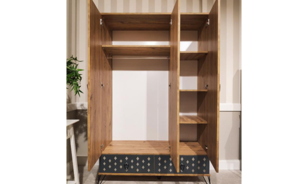 Lodos  Genç Odası(Üç Kapaklı Dolap)