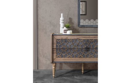 Hünkar Yatak Odası Aynalı Şifonyer