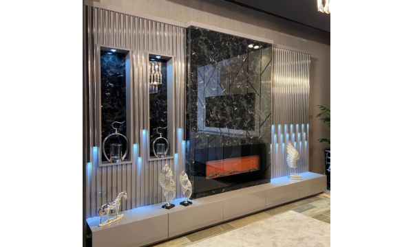 Berlinale Luxury TV Duvar Ünitesi