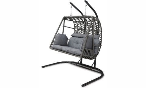 Sante İkili Makrome Salıncak Bahçe Mobilyası (Salon, Balkon, Cafe Ofis)