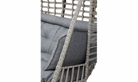 Vista İkili Krem Salıncak Bahçe Mobilyası (Salon, Balkon, Cafe Ofis)