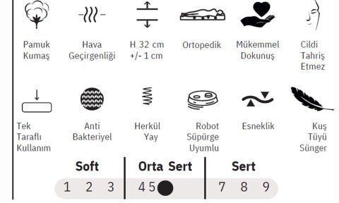 Saphire Pedli 160*200 cm Çift Kişilik Yatak