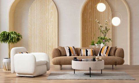 Candy Koltuk Takımı (3+3+1+1)