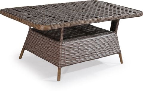 Rondi Rattan Bahçe Mobilyası (Salon, Balkon, Cafe Ofis) 3+1+1+2Puf+Masa