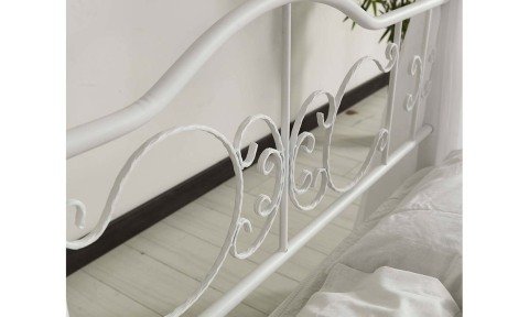 Perra Sultan Ferforje Metal Çift Kişilik Karyola 150*200 cm