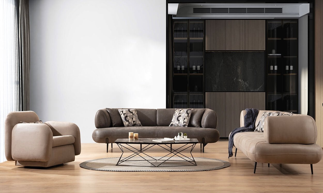 Candy Mekanizmalı Koltuk Takımı (3+3+1)