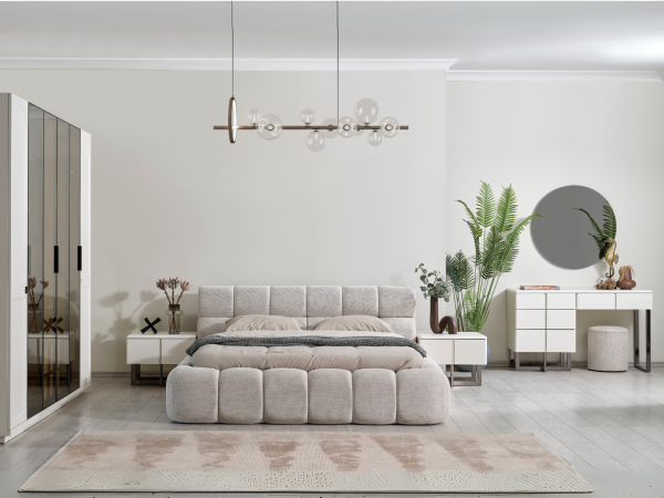 Dallas Premium Yatak Odası (Bazalı Karyola)