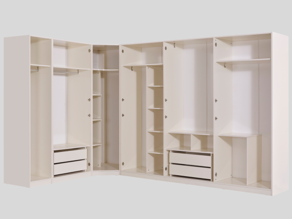 Dallas Premium Köşe Dolaplı Yatak Odası Takımı