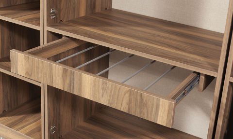 Fulya Yatak Odası 6 Kapılı Dolap