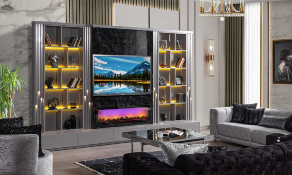 Lavissa Şömineli TV Ünitesi