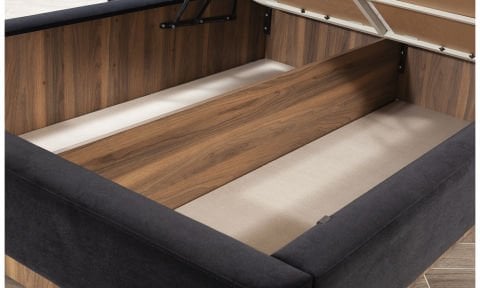 Fulya Yatak Odası Başlıklı Bazalı Karyola