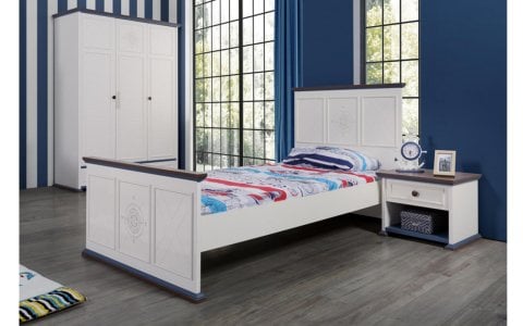 Marina Genç Odası 3 Kapılı Dolap