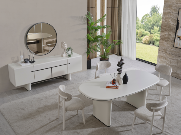 Dallas Premium Yemek Odası (6 Sandalye)