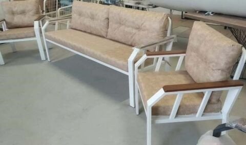 Holiday Üçlü Koltuk Bahçe Mobilyası (Salon, Balkon, Cafe Ofis)