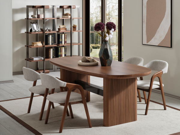 Dallas Premium Yemek Odası Ceviz(Masa)