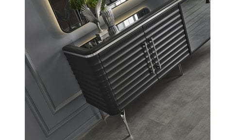 Asel Antrasit Yemek Odası Konsol