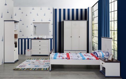 Marina Genç Odası 120*200 cm Başlıklı Karyola