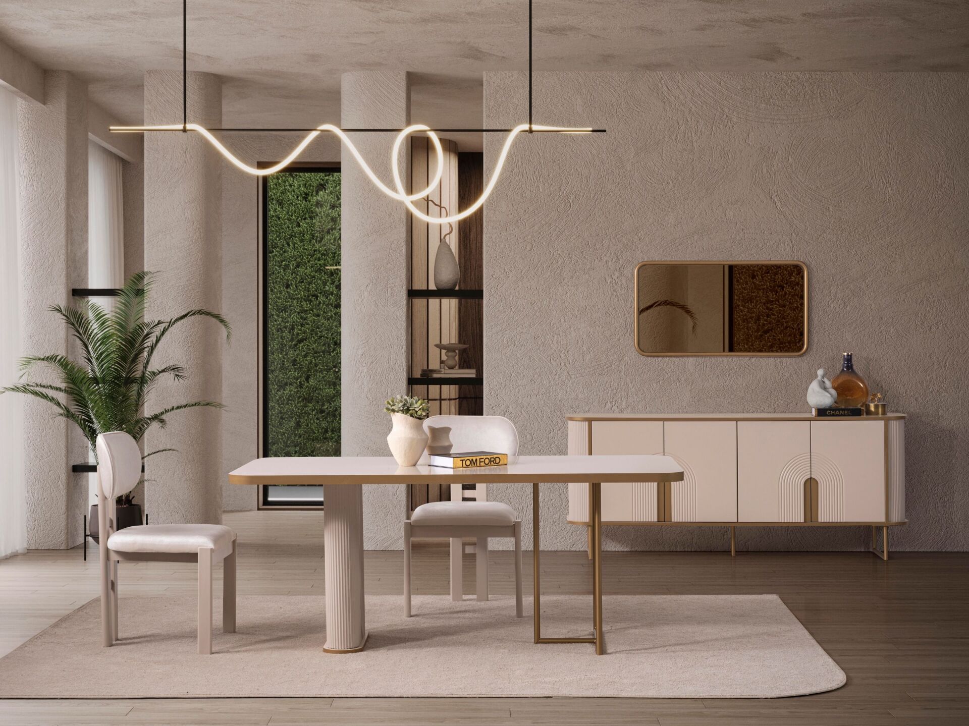 Neva Yemek Odası ( masa +6 sandalye )