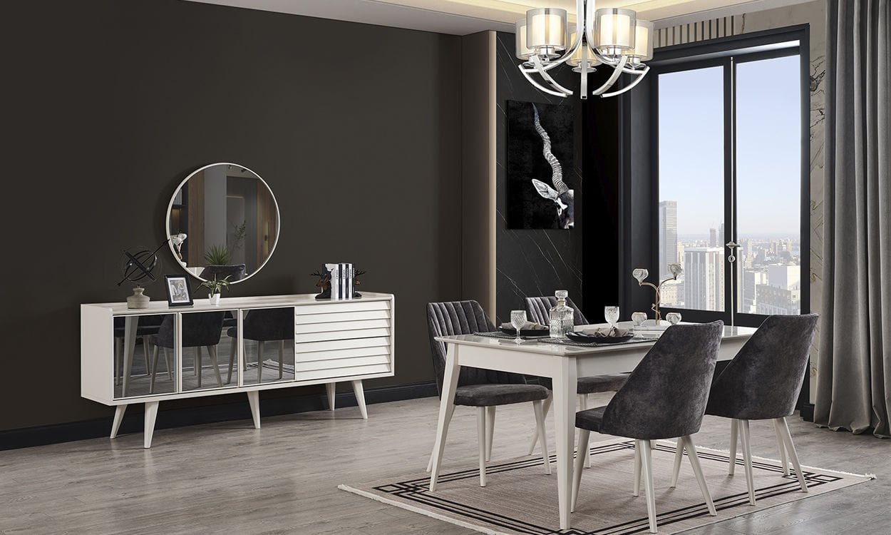 Klas Aytaşı Yemek Odası Takımı