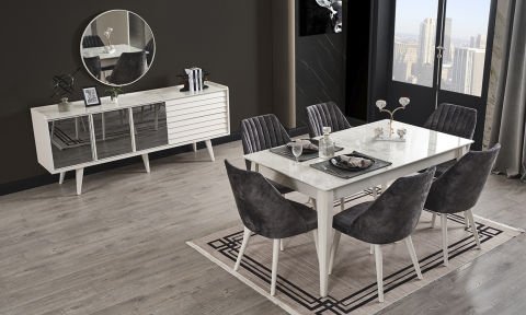 Klas Aytaşı Yemek Odası Takımı