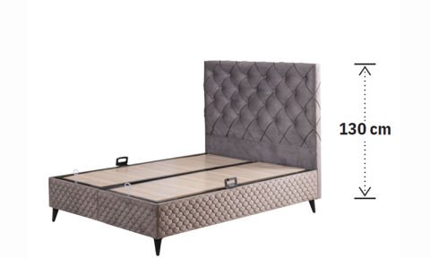 Vitta 120*200 cm Çift Kişilik Başlıklı Baza