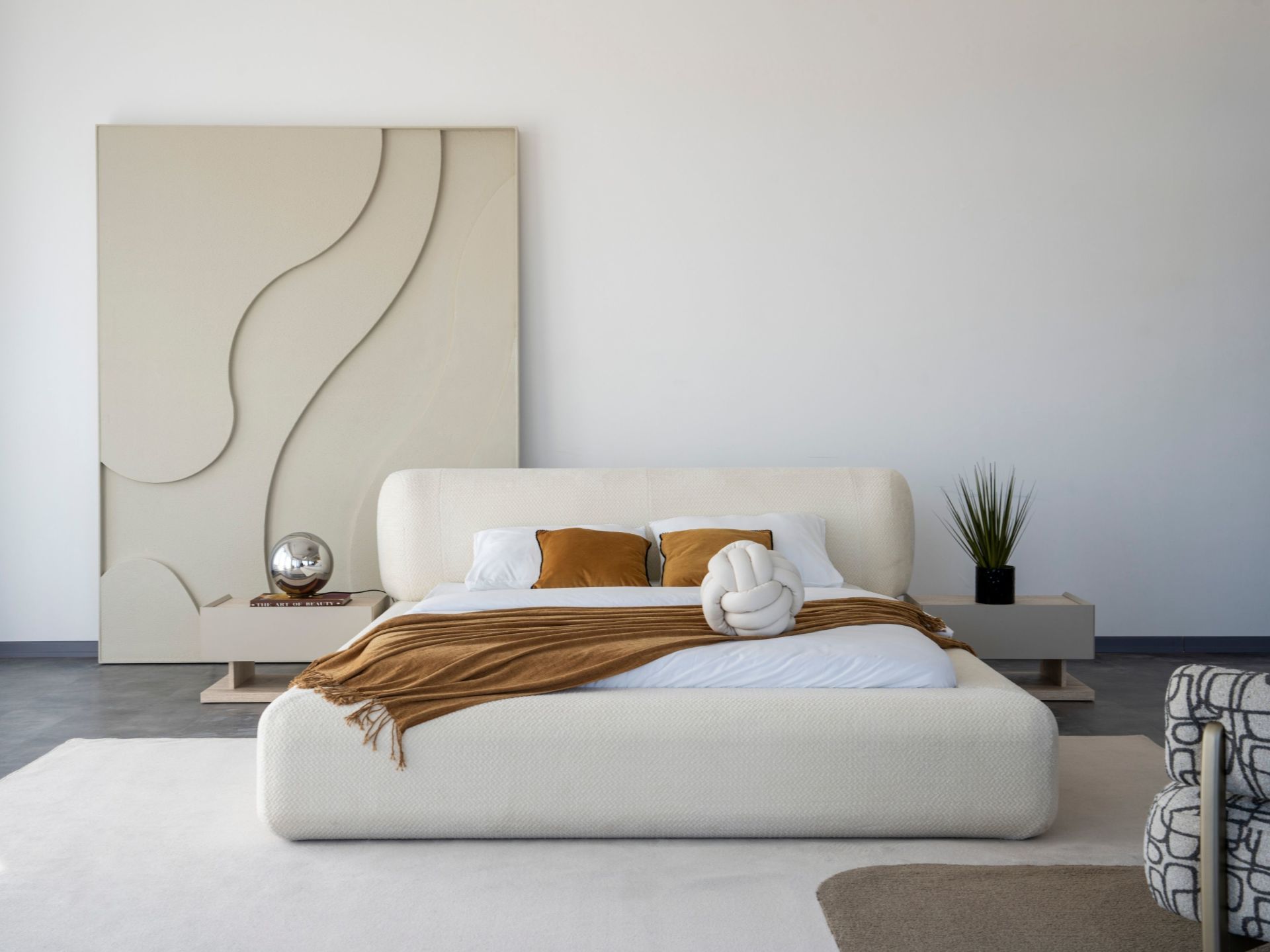 Mocha Yatak Odası (Bazalı Karyola)