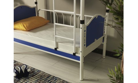 Mercan Baby Metal Ferforje Ranza 80*160 cm (Mavi)