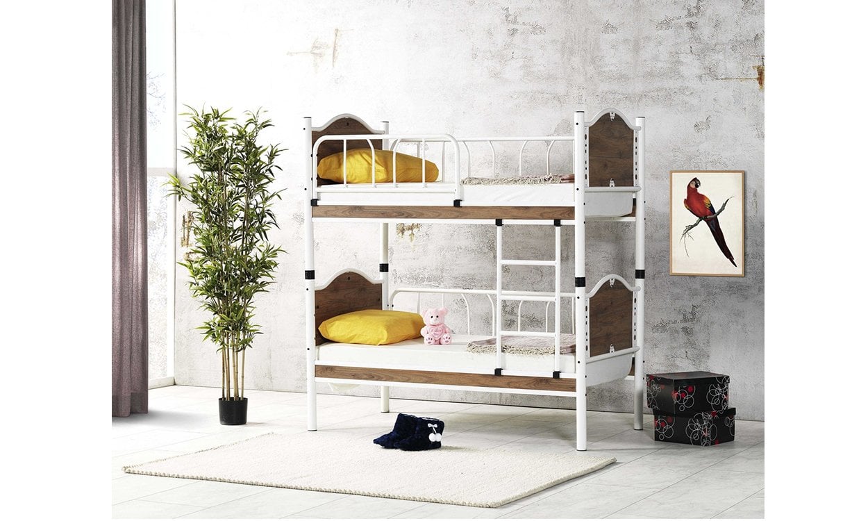 Mercan Baby Metal Ferforje Ranza 80*160 cm (Ceviz)