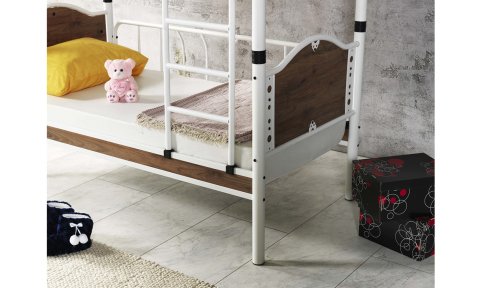 Mercan Baby Metal Ferforje Ranza 80*160 cm (Ceviz)