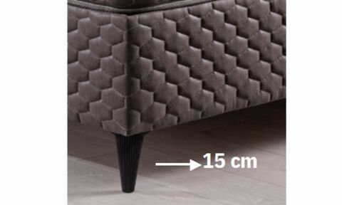 Zümrüt 160*200cm Çift Kişilik Başlıklı Baza