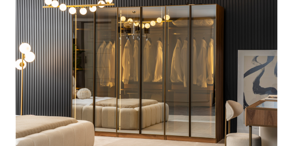 Zenna Yatak Odası Takımı (6 Kapaklı Dolap)