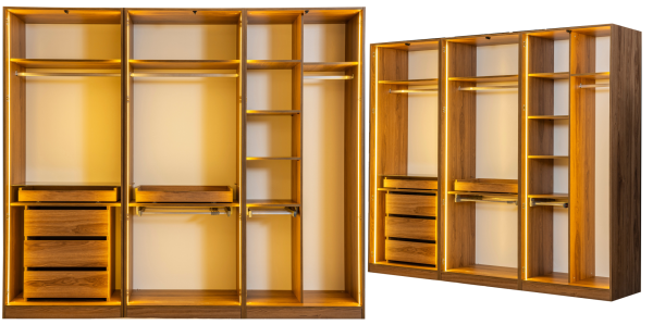 Zenna Yatak Odası Takımı(6 Kapaklı Dolap )