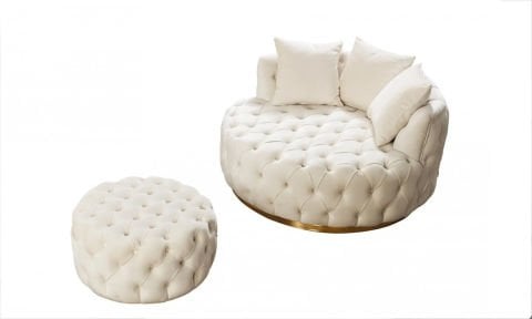 Jülien Modern Köşe Koltuk Takımı (4+3+1+Puf)