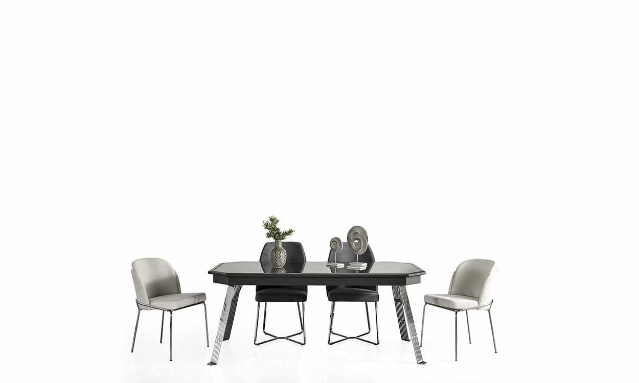 Madrid Yemek Masası ve 6 Sandalye