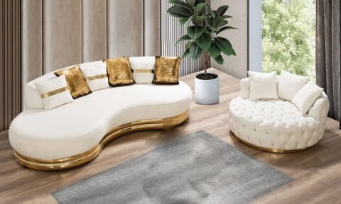 Jülien Modern Köşe Koltuk Takımı (4+3+1)