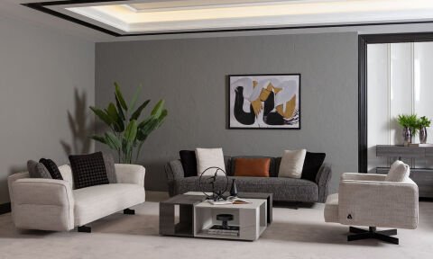 Monaco Modern Koltuk Takımı (4+3+1)