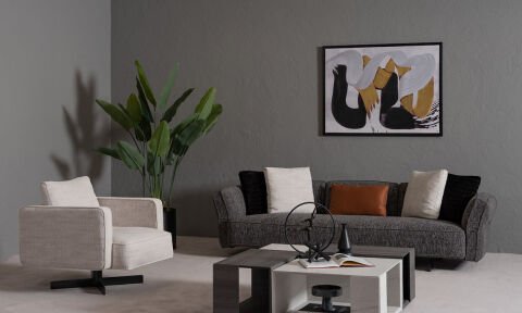 Monaco Modern Koltuk Takımı (4+3+1)