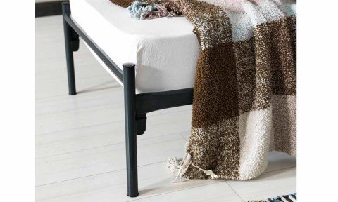 Belinda Ferforje Metal Tek Kişilik Karyola 90*190 cm