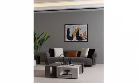 Monaco Modern Dörtlü Koltuk