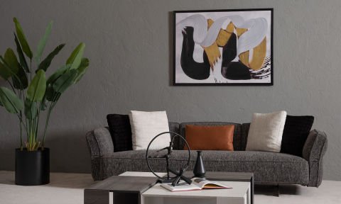 Monaco Modern Dörtlü Koltuk