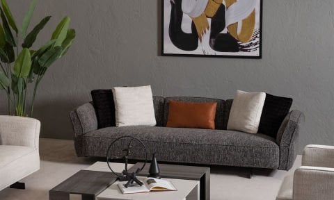 Monaco Modern Dörtlü Koltuk