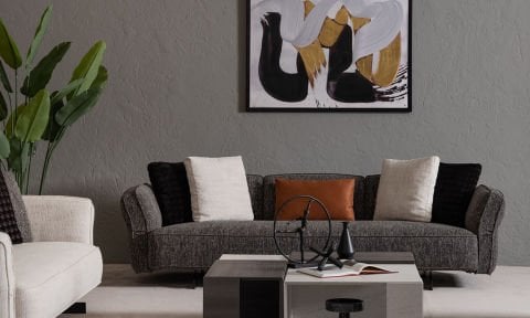 Monaco Modern Dörtlü Koltuk