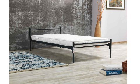 Belinda Ferforje Metal Tek Kişilik Karyola 90*200 cm