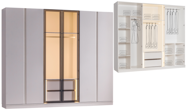 Mira Yatak Odası(Dolap)