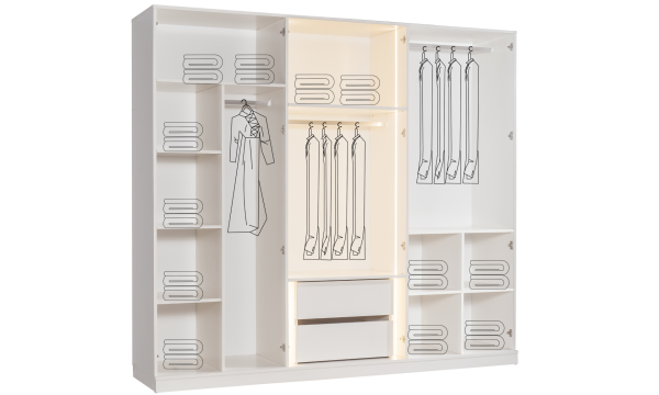 Mira Yatak Odası(Dolap)