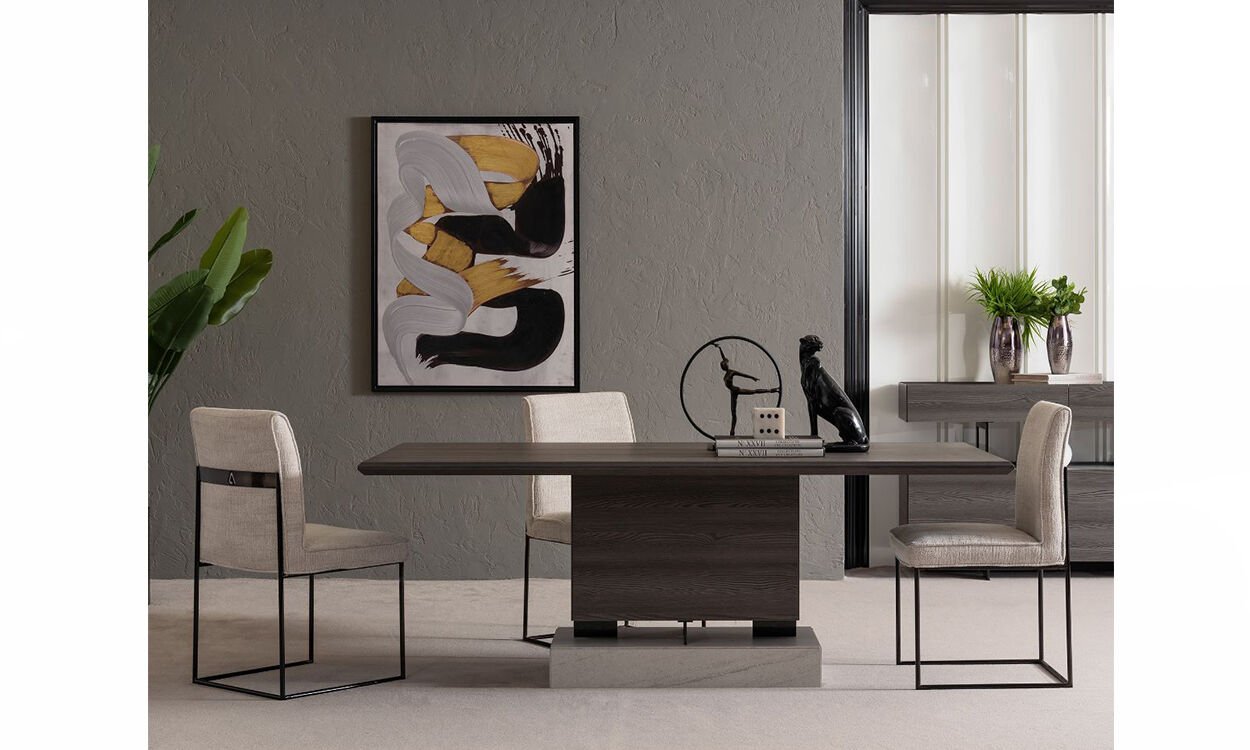 Monaco Yemek Masası ve 6 Sandalye