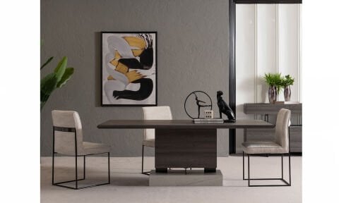 Monaco Yemek Masası ve 6 Sandalye