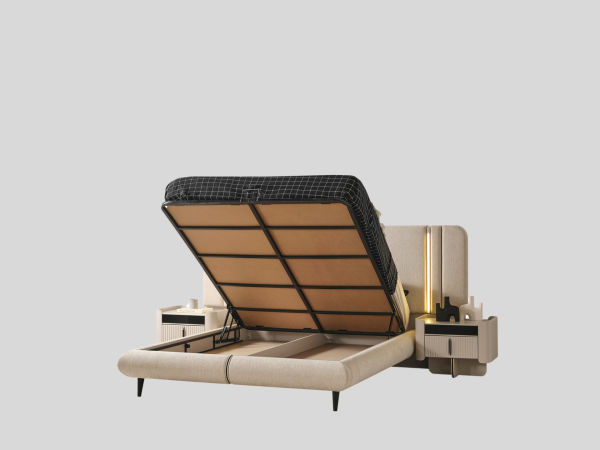 Belin Yatak Odası(Bazalı Karyola)